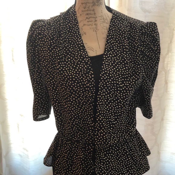 Vintage BD LTD black jacket dress - Picture 2 of 3